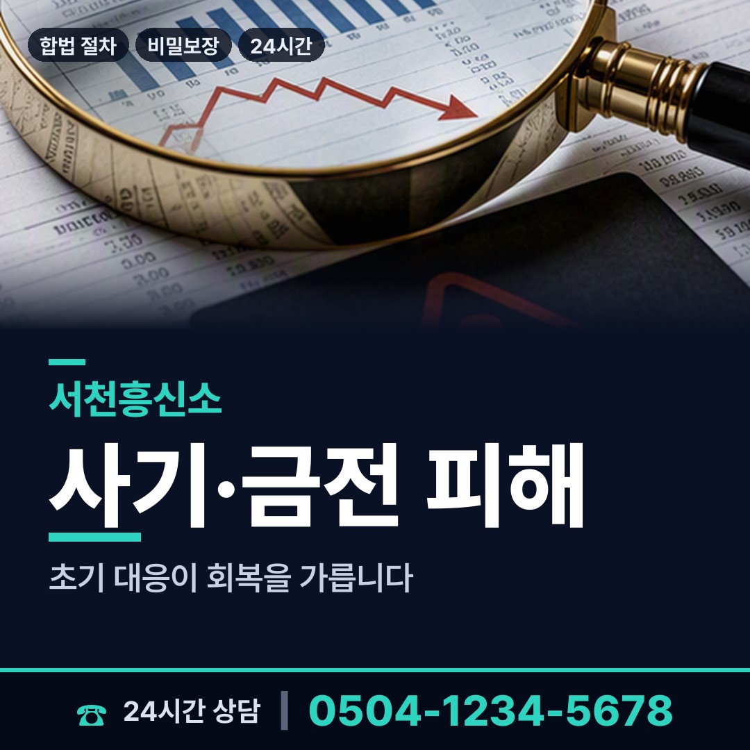 서천 문산면 행적조사 상담 안내